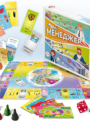 Дитяча настільна гра "менеджер" mkb0114 від 7-ми років