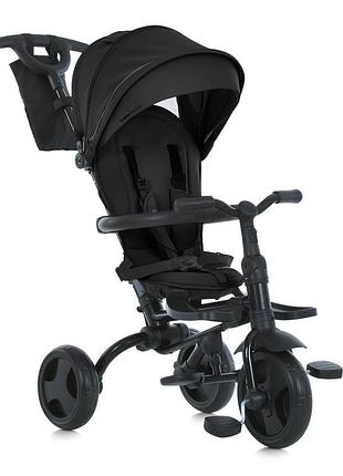 Велосипед дитячий триколісний mt 1055 black, чорний