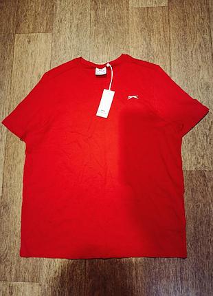 Футболка, червона, slazenger