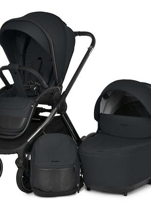 Універсальна коляска 2 в 1 prestige me 1124-3 black
