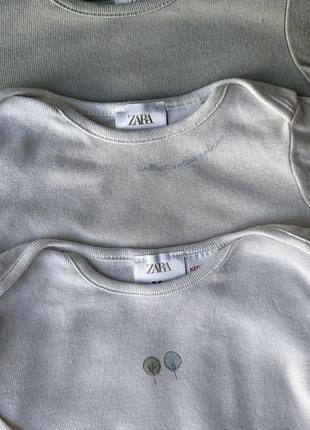 Боді з довгим рукавом zara 2