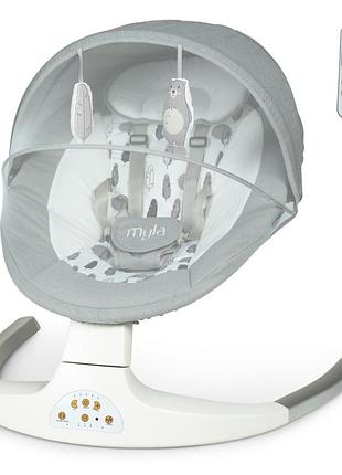 Детский укачивающий центр me 1074 soft gray