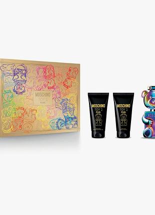 Подарунковий парфумований набір moschino toy 2 pearl