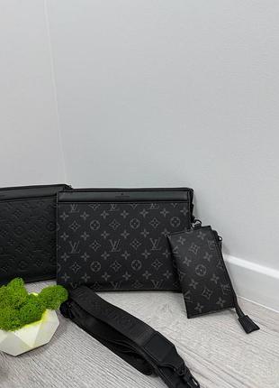 Сумка клатч через плече louis vuitton 2