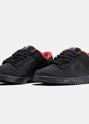 Кросівки supreme x nike sb dunk low black