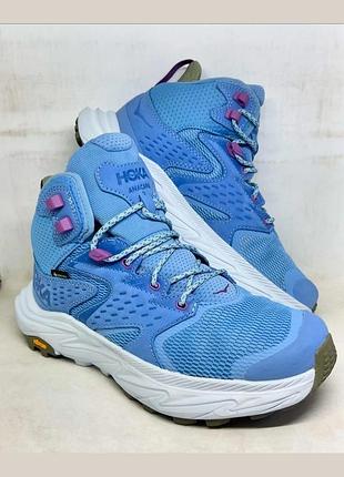 Жіночі трекінгові черевики hoka one one anacapa 2 mid gtx у забарвленні dusk / illusion.розмір:42.матеріал:
