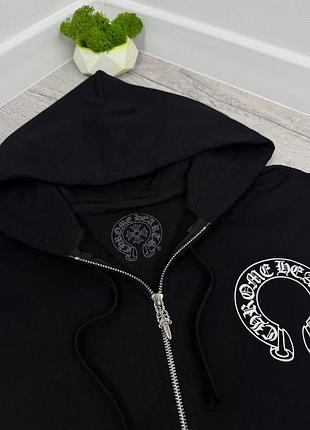 Зіп-худі chrome hearts 4