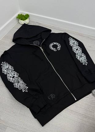 Зіп-худі chrome hearts 5