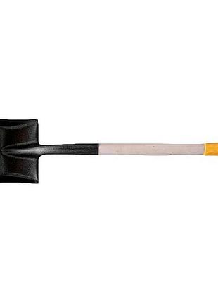 Лопата совковая mastertool 225 x 275 мм ручка дерево (14-6269)