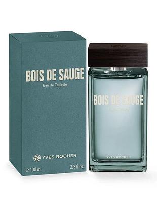 Туалетна вода bois de sauge yves rocher ів роше