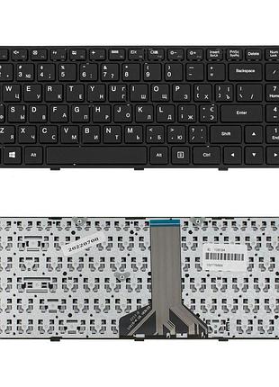 Клавиатура для ноутбука lenovo (ideapad 100-15ibd) ukr, black