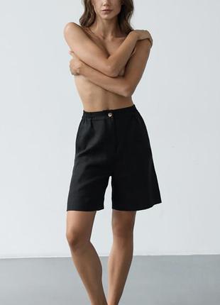 Лляні шорти tom tailor xs/s ідеальний стан