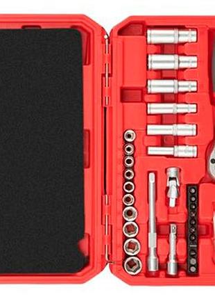 Набор инструмента intertool 1/4" x 36ед diy (et-9036) 2