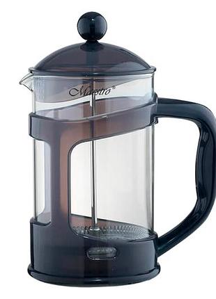 Френч-прес maestro 800мл i пластик коричневий (mr-1665-800-brown)