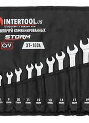 Набор рожково-накидных ключей intertool 12 шт. (6-22 мм) storm (xt-1004)