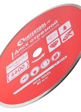 Диск алмазний intertool 230 мм плитка pro (ct-3010) 3