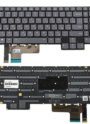 Клавиатура для ноутбука lenovo (legion: s7-15 series), rus, black, без фрейма, подсветка клавиш (rgb)