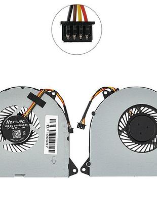 Вентилятор для ноутбука lenovo ideapad 100-15iby, 4pin (dfs481305mc0t) (кулер)