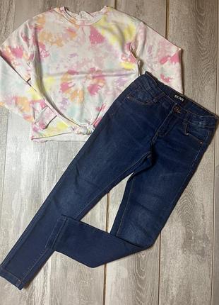 Сині джинси 👖 7-8 р