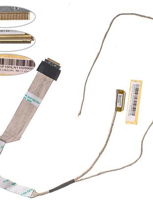 Шлейф матрицы для ноутбука lenovo (n580, n581, n585, n586), led, разъем под камеру (mb: umal) (dc02001if10)