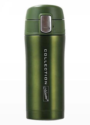 Термокружка maestro 320мл collection зеленая (mr-1641-32-green)
