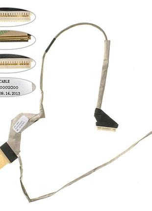 Шлейф матрицы для ноутбука toshiba (a500, a505, a505d), led, разъем под камеру (dc02000ug00)
