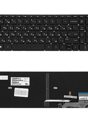Клавиатура для ноутбука hp (envy touchsmart: m6-k series) rus, black, подсветка клавиш