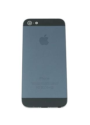 Задня кришка для apple iphone 5, black, оригінал
