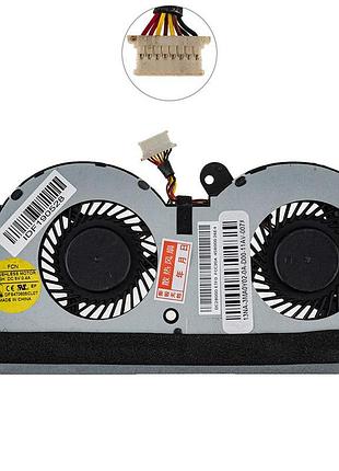 Оригинальный вентилятор для ноутбука lenovo (ideapad y40-80) (двойной) cpu