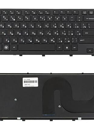 Клавиатура для ноутбука hp (probook: 4310s, 4311s) rus, black