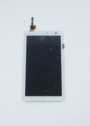 Дисплей для смартфона (телефона) lenovo vibe x3, white (в сборе с тачскрином)(без рамки)