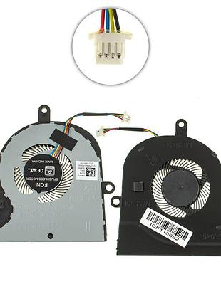 Оригинальный вентилятор для ноутбука dell inspiron 3580, 3581, 3584, 3593, 5570, 5575, 4pin (0fx0m0) (кулер)
