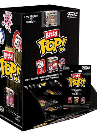 Фігурка funko mystery bitty pop 5 ночей з фредді фредді five nights at freddy's freddy 4 секретна фігурка 3 см bp fnf mf