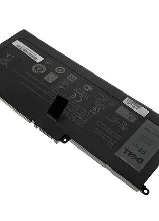 Оригінальна батарея для ноутбука dell f7hvr (inspiron 14 7437, 15 7537, 17 7737) 14.8v 3800mah 58wh black (g4yjm)