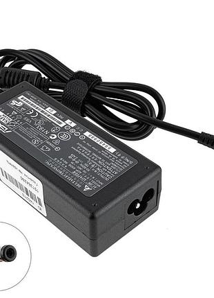 Блок питания для ноутбука asus 19v, 3.42a, 65w, 3.0*1.0мм, l-образный разъём, black, rectangular