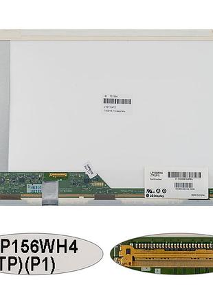 Матрица 15.6" lp156wh4-tpp1 (1366*768, 30pin(edp) led, normal, глянец, разъем слева внизу) для ноутбука (renew)