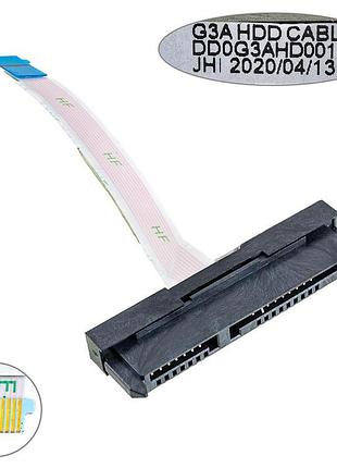 Шлейф hdd для ноутбука нр (15-ce,15-dc,14-v) dd0g3ahd001