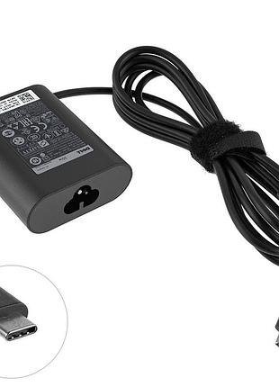 Оригинальный блок питания для ноутбука dell type-c 30w, black