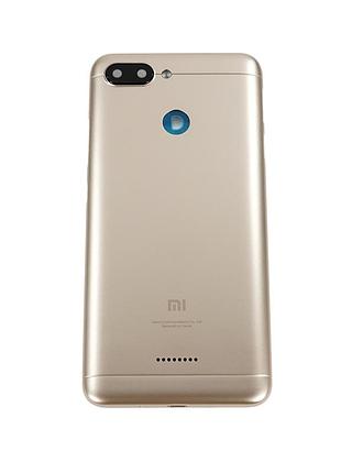 Задня кришка для xiaomi redmi 6, gold
