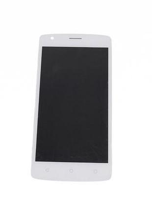 Дисплей для смартфона (телефону) fly fs510 nimbus 12 (2016), white (у зборі з тачскріном)(без рамки)