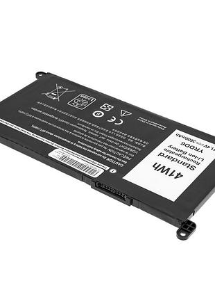 Батарея для ноутбука dell yrdd6 (vostro 15 3501, 3591; inspiron 14 5491, 15 5585) 11.4v 3600mah black