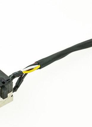 Роз'єм живлення pj853 (dell: e6220 series), з кабелем