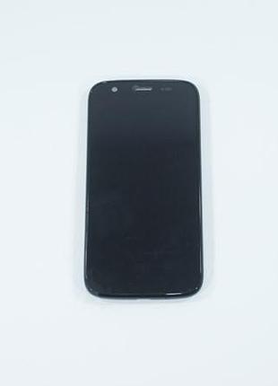 Дисплей для смартфона (телефона) motorola moto g black (в сборе с тачскрином)(без рамки) uacrf