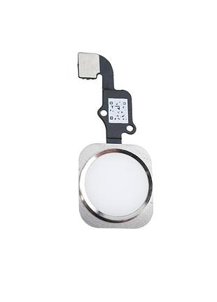 Шлейф с кнопкой home для apple iphone 6, iphone 6 plus, silver