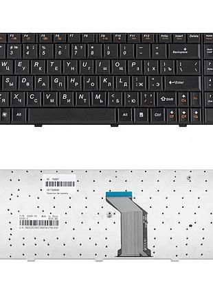 Клавіатура для ноутбука lenovo (g560, g565) rus, black