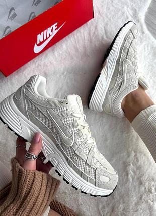 Кросівки nike 6000 beige 2