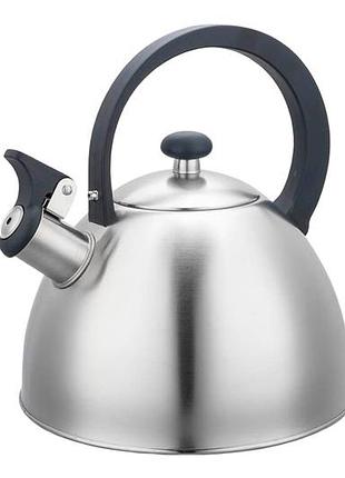 Чайник нержавеющий basic 2.5 л mr-1302 (mr-1302)