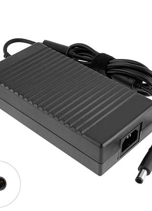 Оригінальний блок живлення для ноутбука hp 19v, 9.5a, 180w, 7.4*5.0-pin, black, rectangular