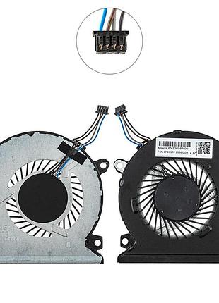 Оригінальний вентилятор для ноутбука hp pavilion power 15-cb000, dc 5v 0.5a, 4pin (fcn 930589-001) (кулер)