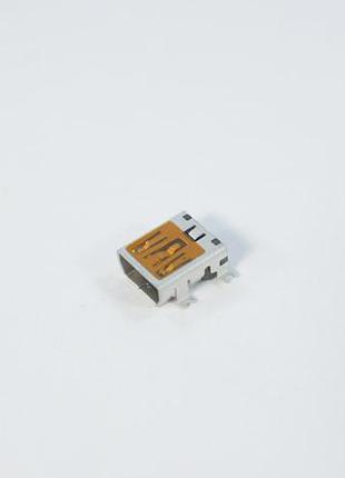 Роз'єм miniusb mij013 для планшета, телефону (10 pin, 4 fixed foot)